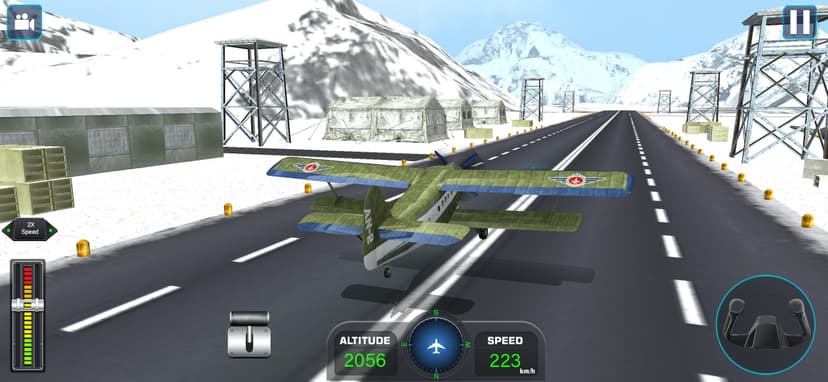 Airplane Flying Simulator 3D screenshot 8 - screenshot