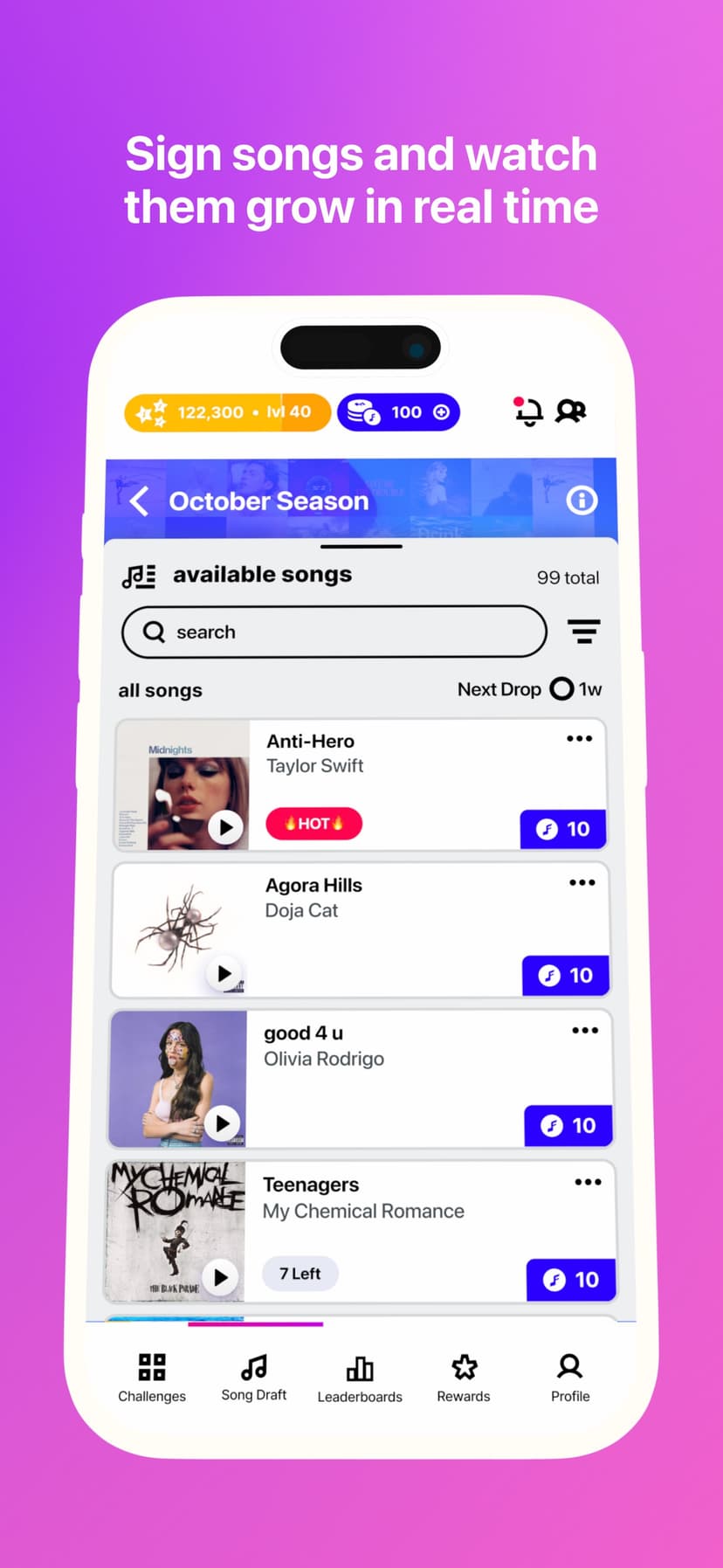 FanLabel: Daily Music Contests screenshot 5 - screenshot