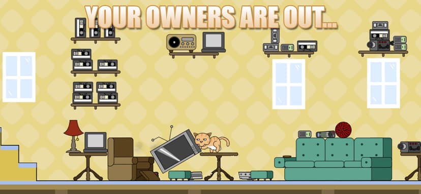 Clumsy Cat screenshot 1 - screenshot