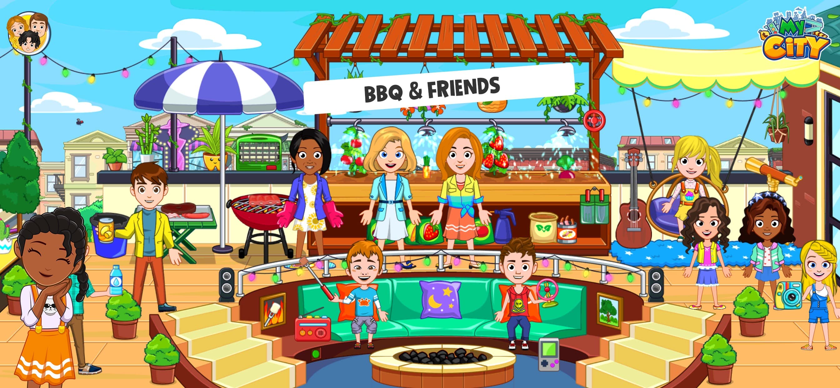 My City: Pajama Party Night screenshot 4 - screenshot