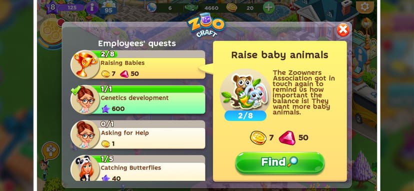 Zoo Craft - Animal Park Tycoon screenshot 9 - screenshot