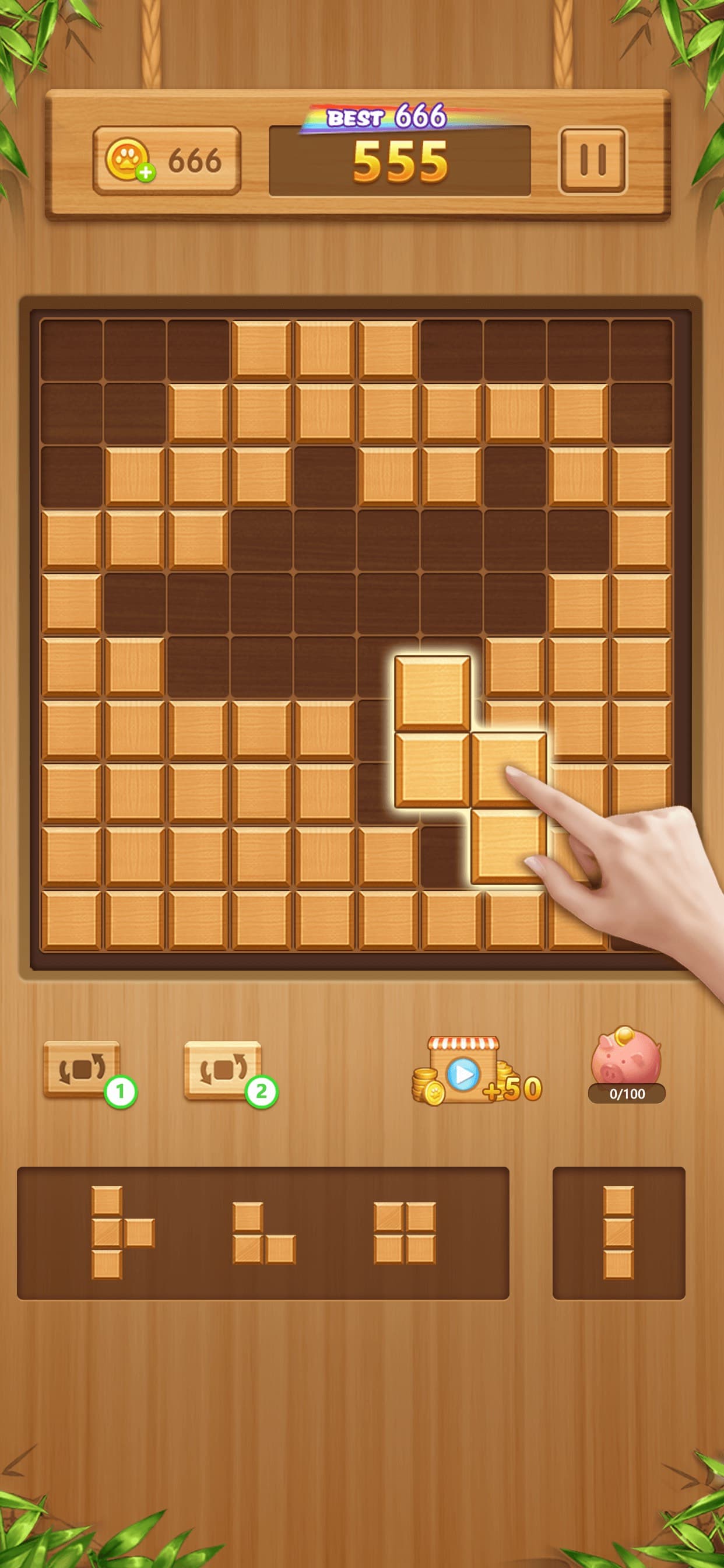Block Puzzle - Wood Legend screenshot 1 - screenshot