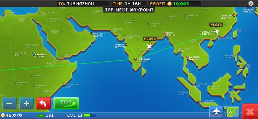 Pocket Planes: Airline Tycoon screenshot 2 - screenshot