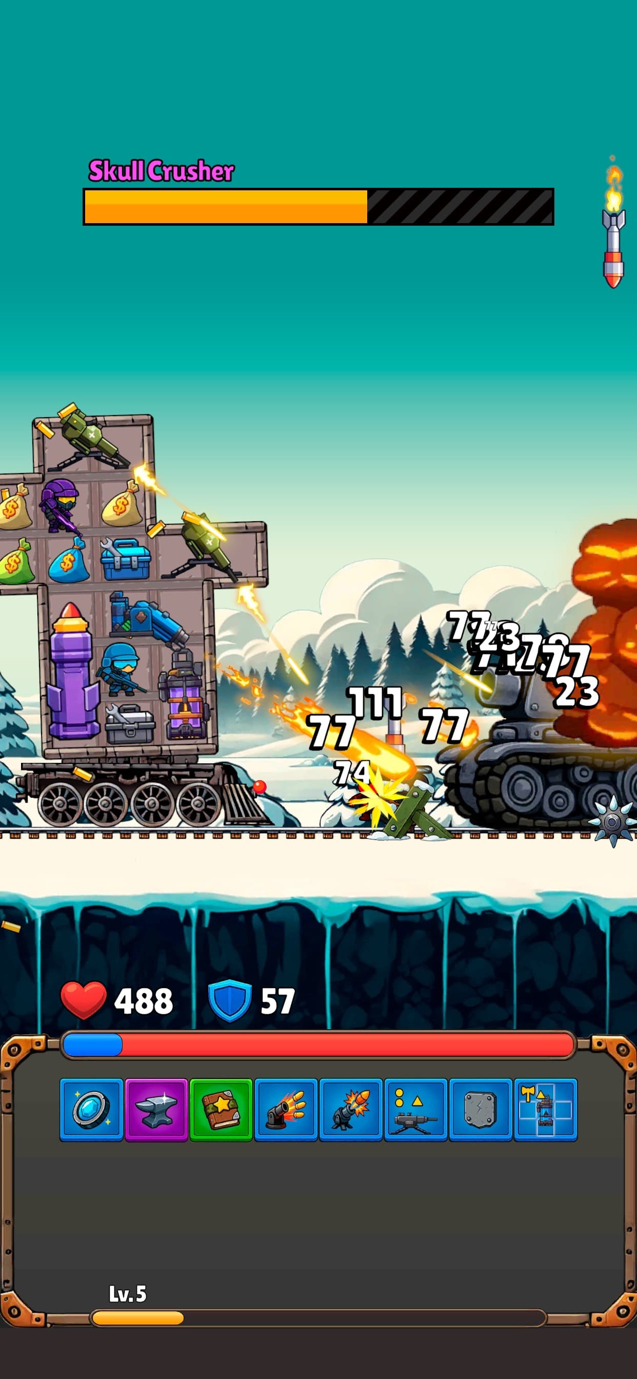 Train Attack: Merge War screenshot 1 - screenshot