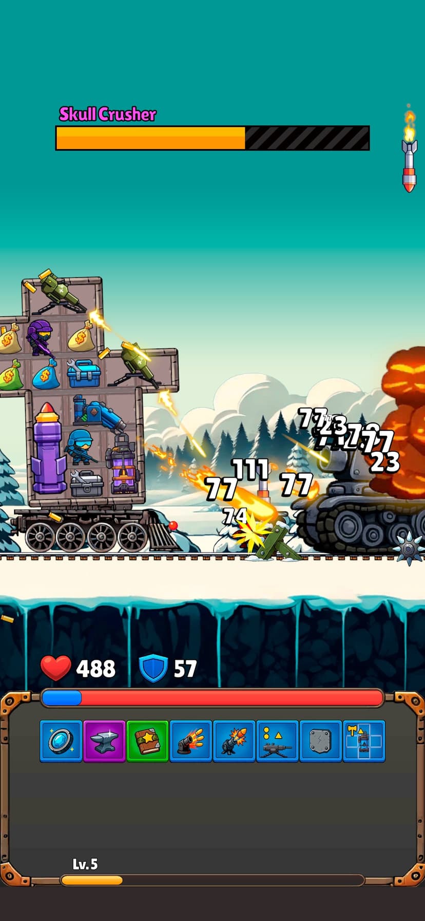 Train Attack: Merge War screenshot 1 - screenshot