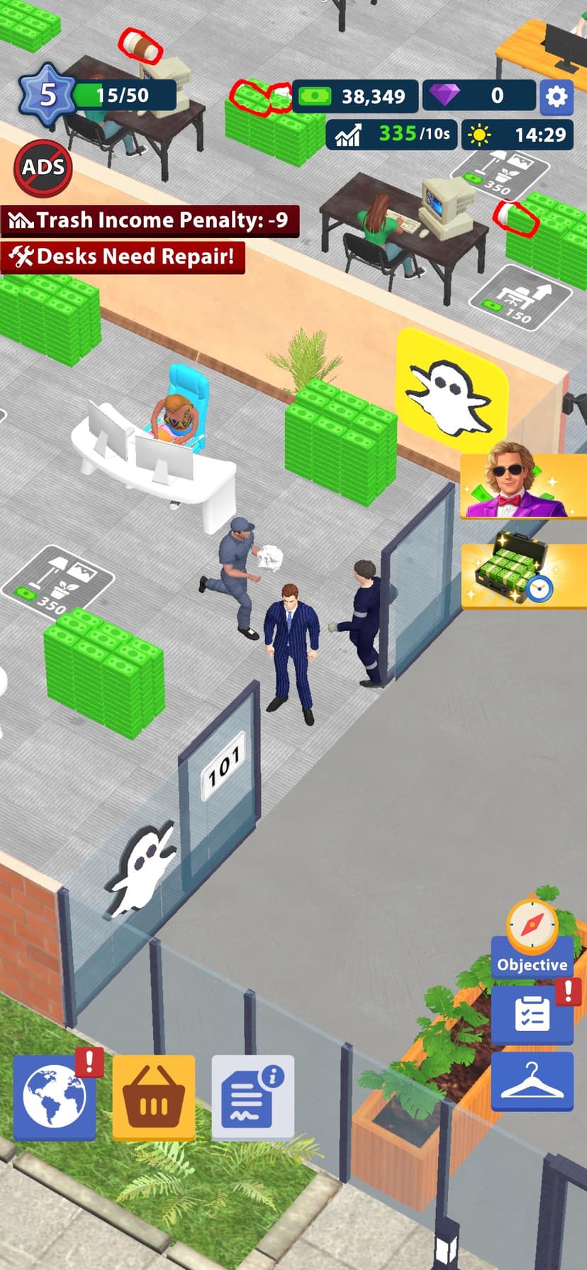 Office Life!: Tycoon Games screenshot 2 - screenshot