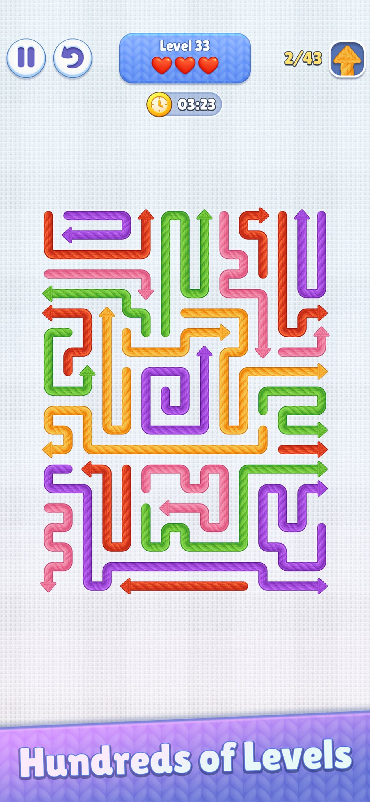Rope Out: Color Puzzle screenshot 4 - screenshot
