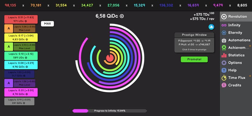 Revolution Idle screenshot 1 - screenshot
