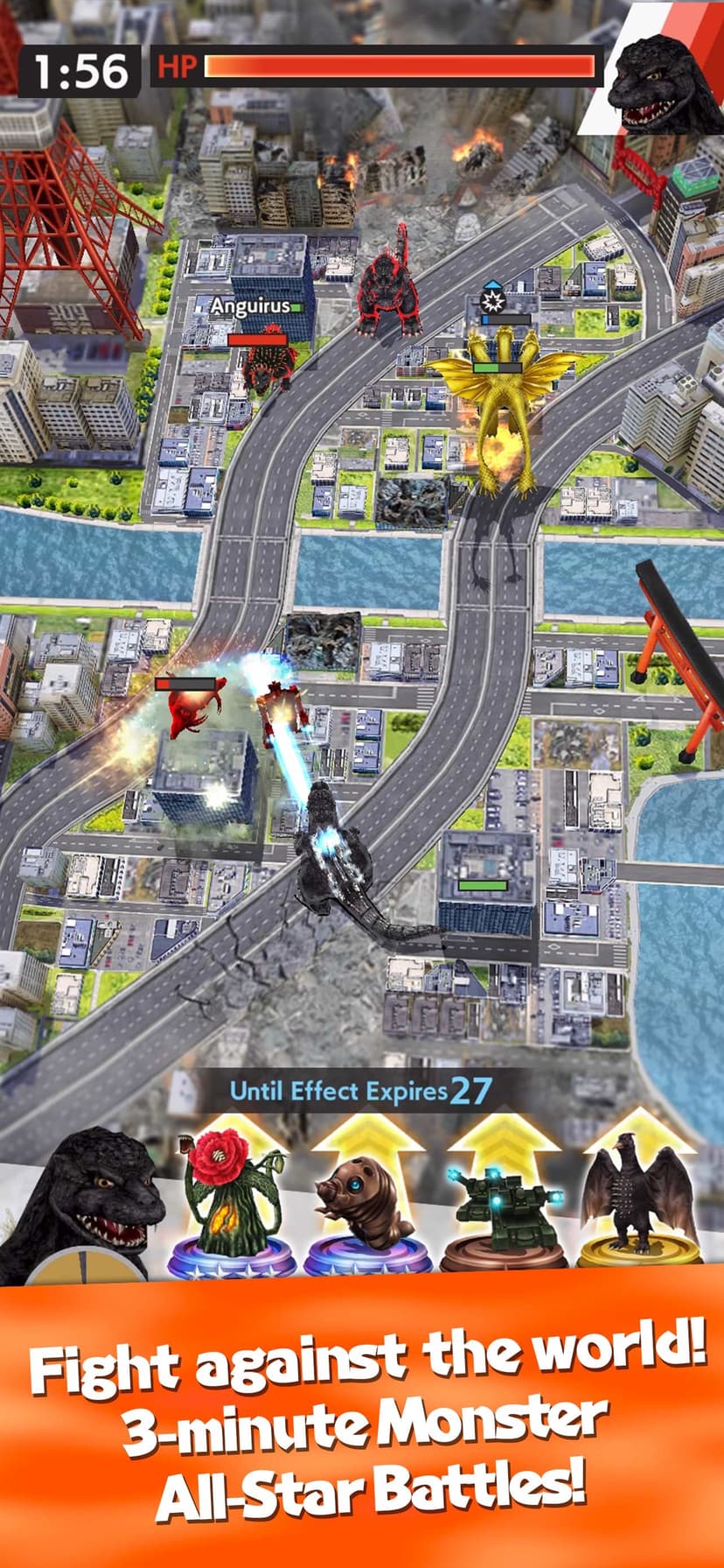 GODZILLA BATTLE LINE screenshot 3 - screenshot