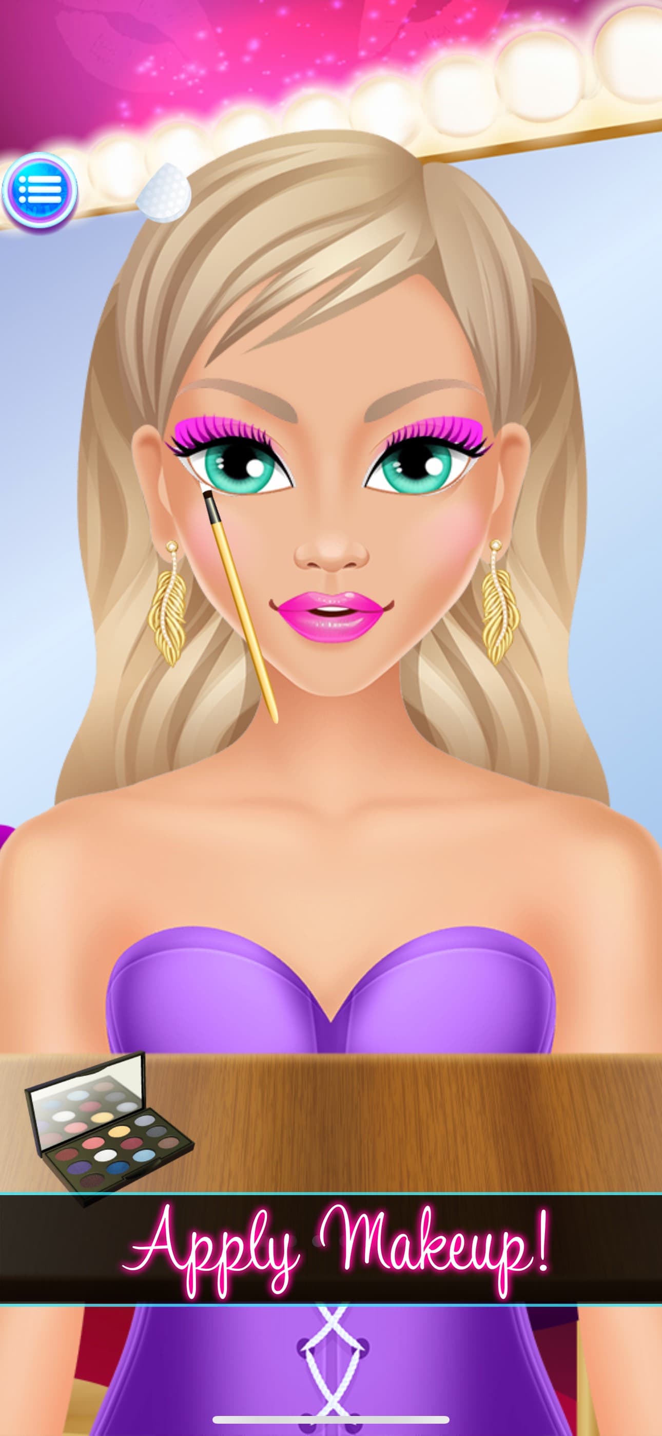 Makeup Games: Dress Up Salon screenshot 2 - screenshot