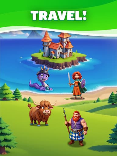 Merge Travel: Build Dream Town screenshot 16 - screenshot