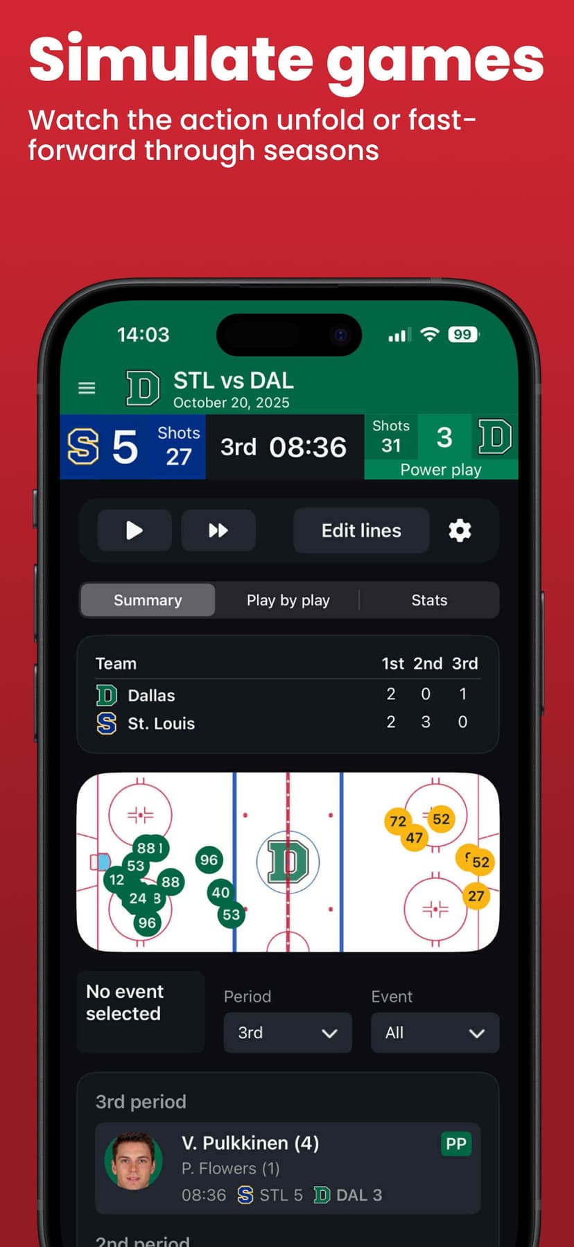 Hockey Legacy Manager 26 screenshot 2 - screenshot