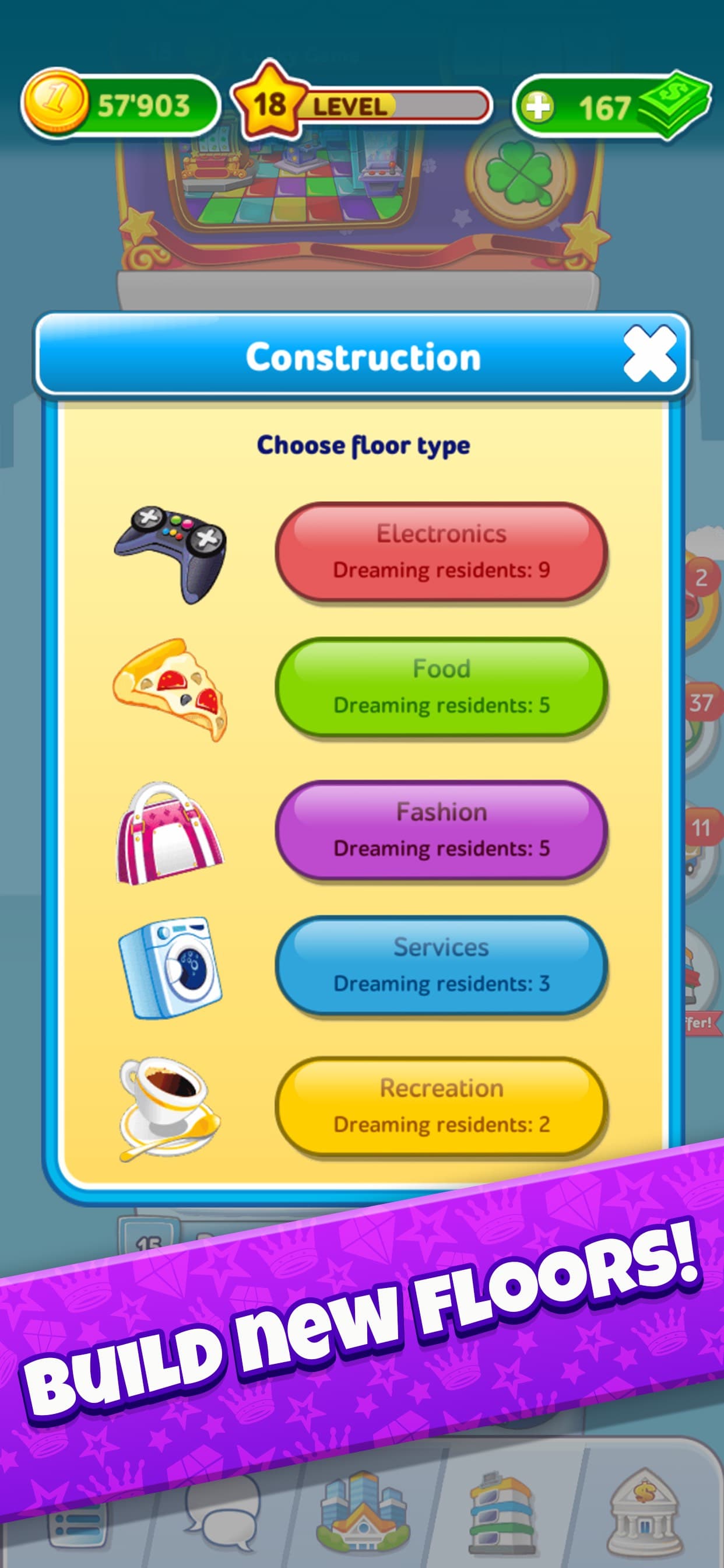 Pocket Tower－Tiny Metropolis screenshot 3 - screenshot