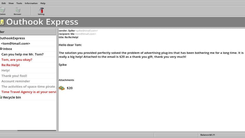 Null - screenshot