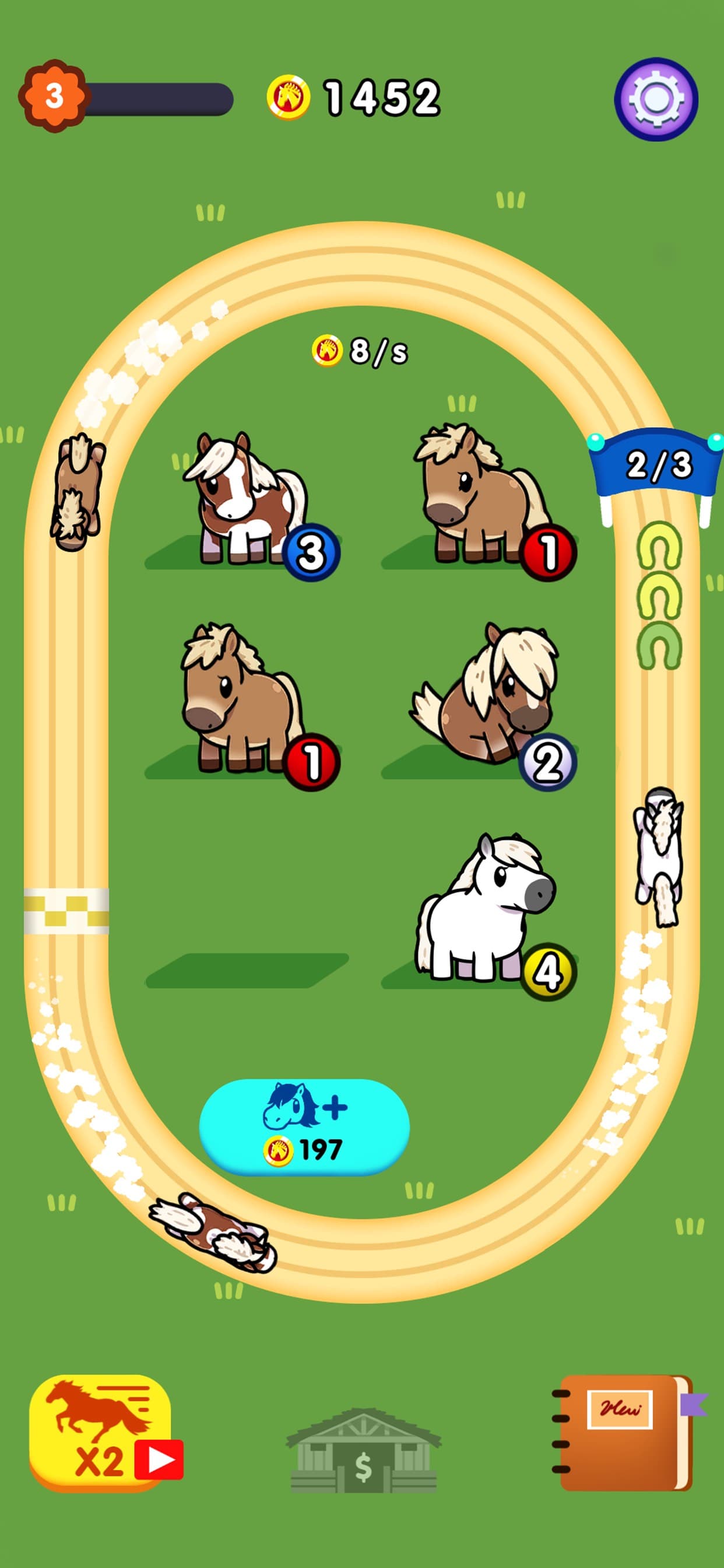 Idle Horse Racing screenshot 1 - screenshot