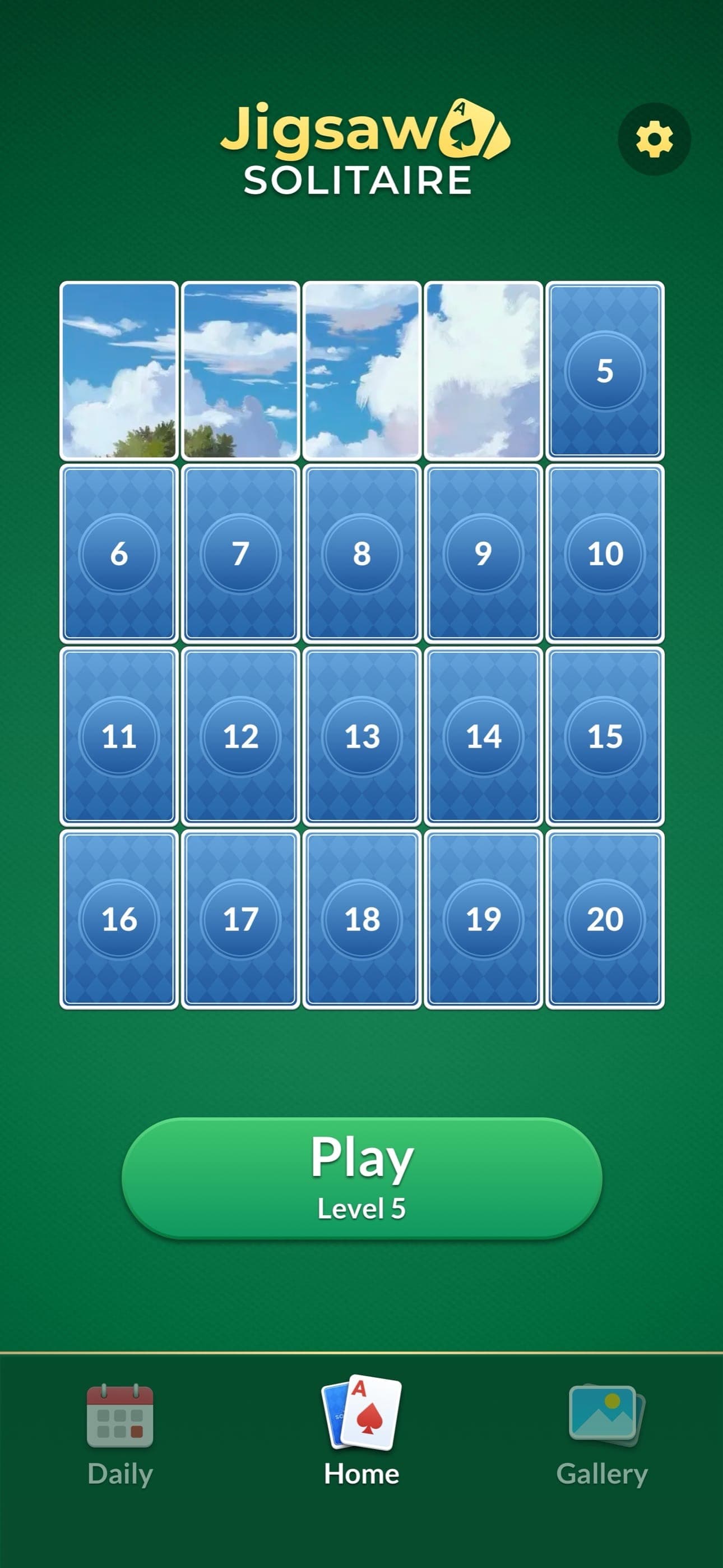Jigsaw Solitaire Puzzle screenshot 3 - screenshot