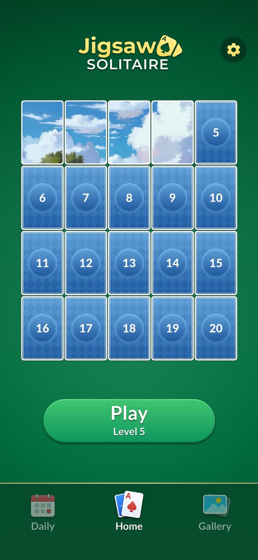 Jigsaw Solitaire Puzzle screenshot 3 - screenshot