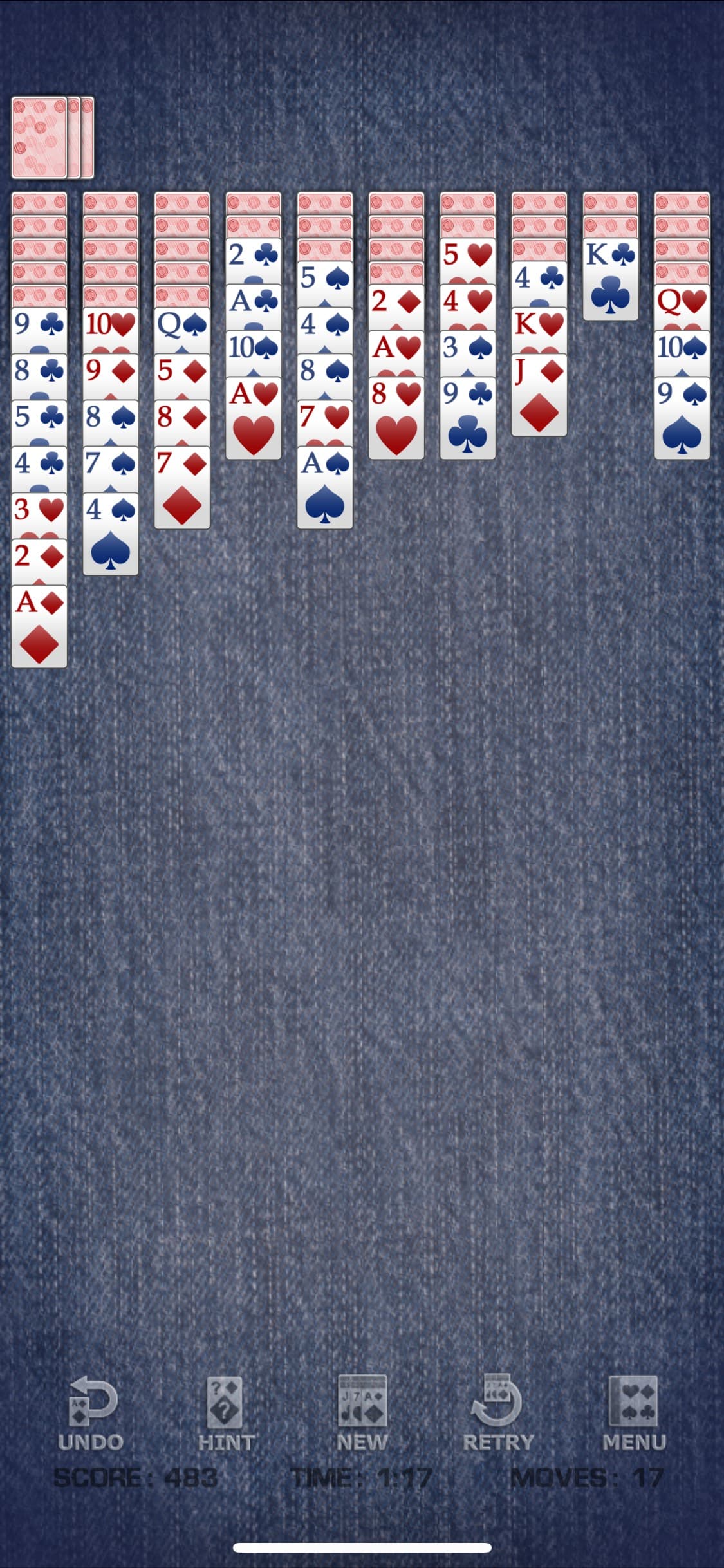 Spider Solitaire Pro! screenshot 5 - screenshot