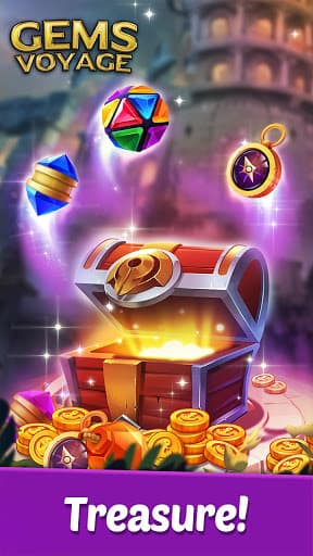Gems Voyage - Match 3 & Blast screenshot 15 - screenshot