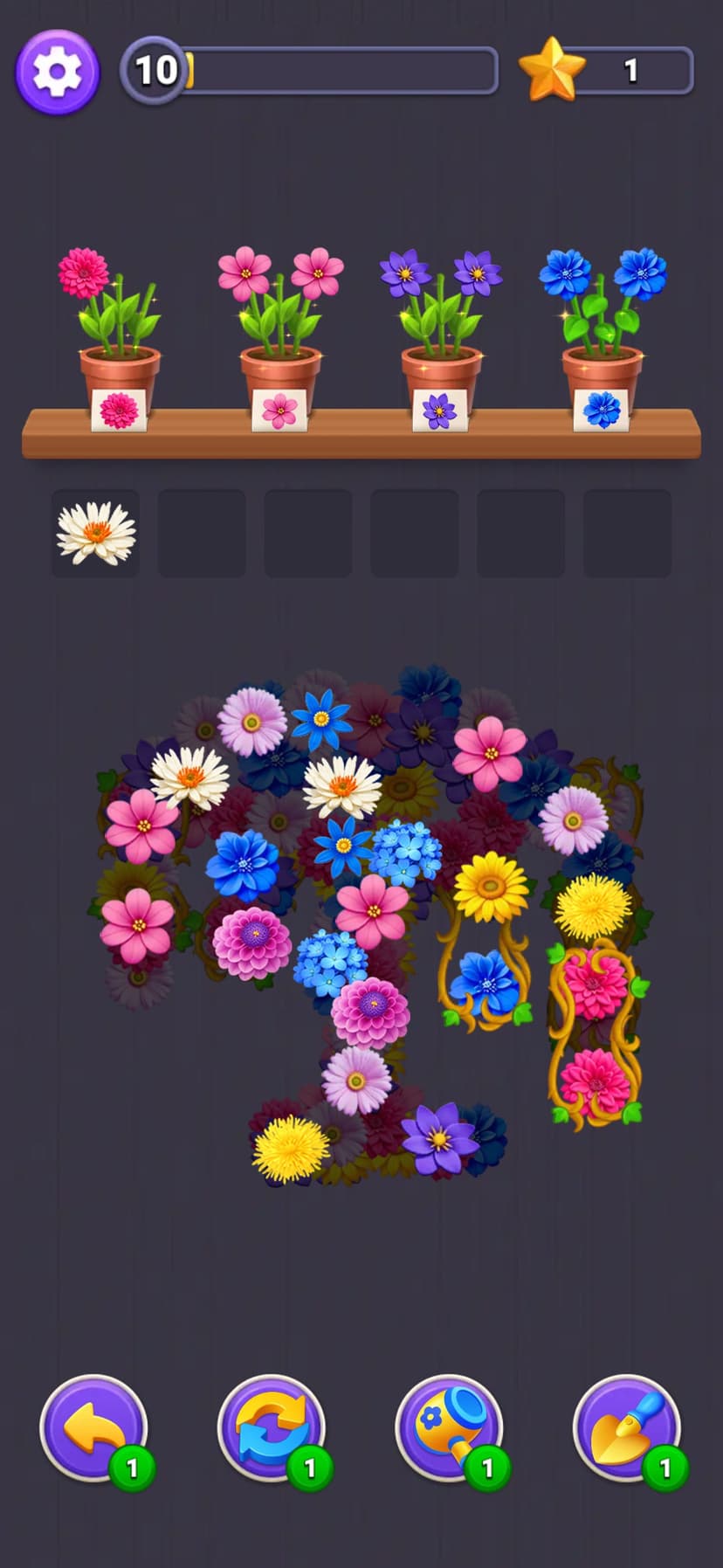 Flower Merge - Blossom Games screenshot 4 - screenshot