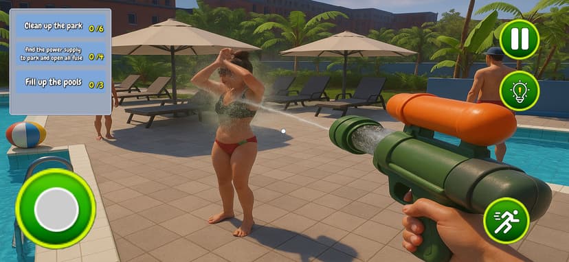 Awesome Water Fun Park Sim 3D screenshot 3 - screenshot