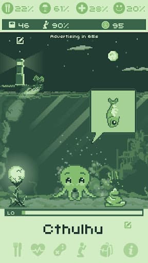 Cthulhu Virtual Pet screenshot 3 - screenshot