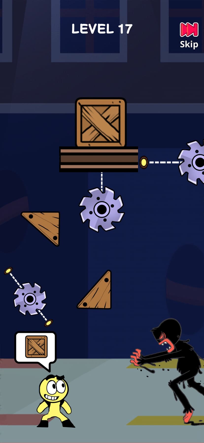 Blue Monster - Rescue Game screenshot 1 - screenshot