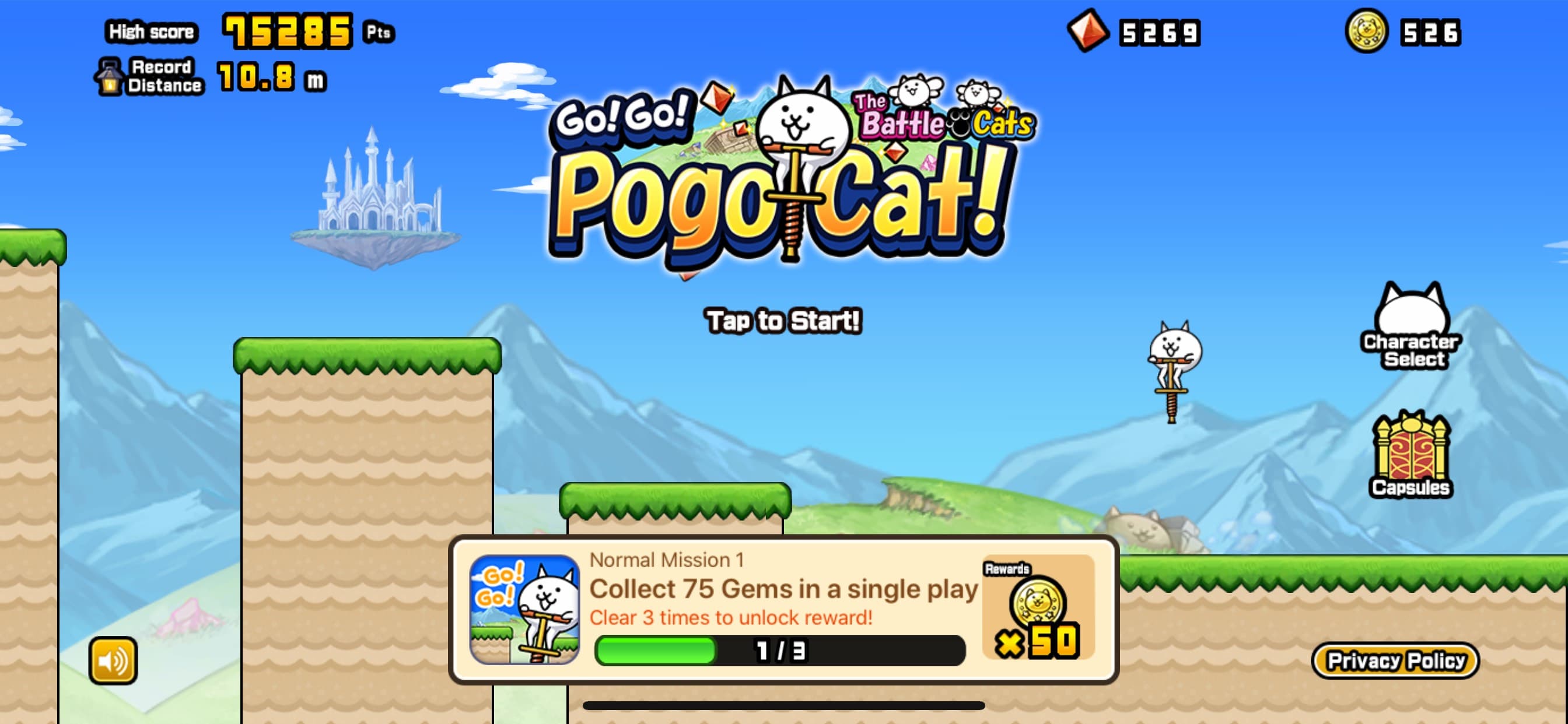Go! Go! Pogo Cat screenshot 2 - screenshot
