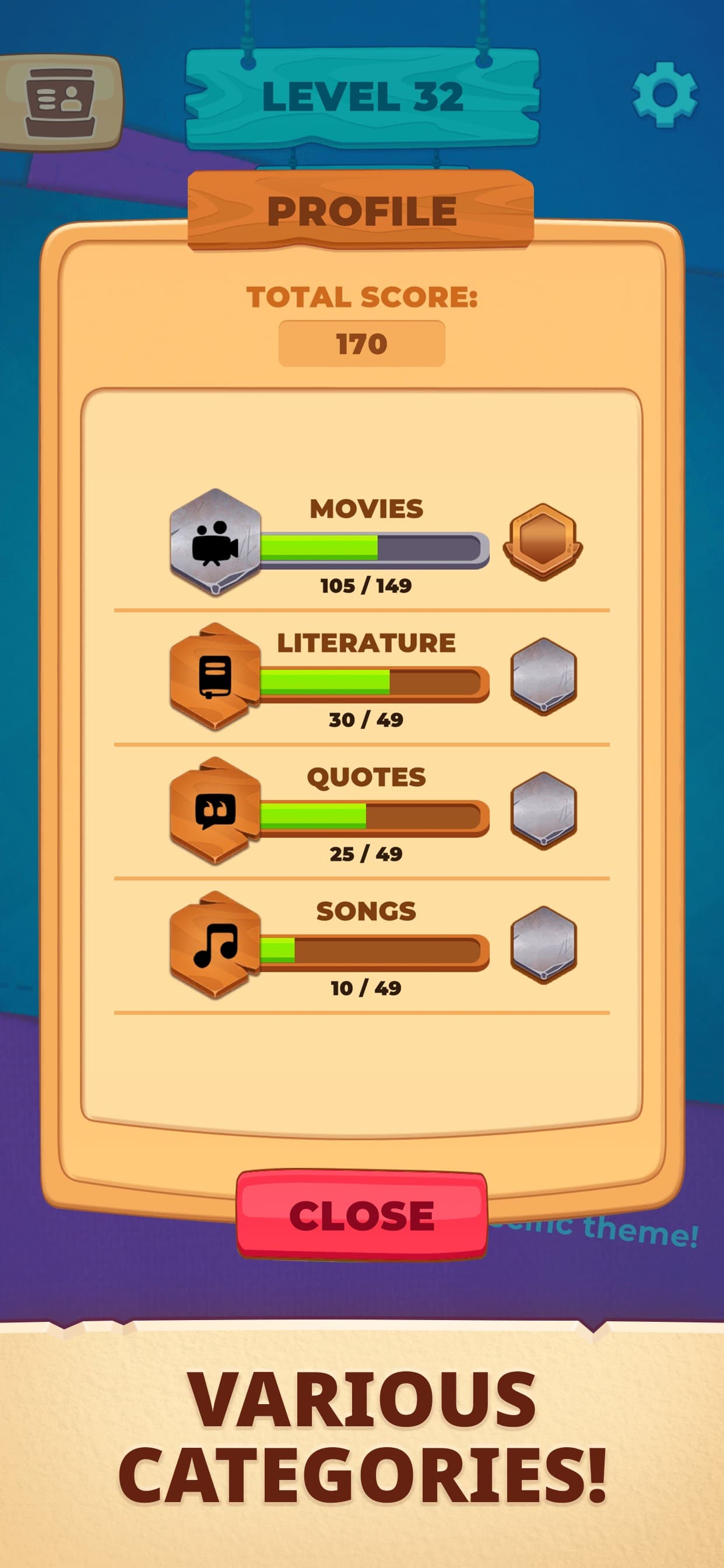 Phrasio - Word Puzzle Game screenshot 6 - screenshot