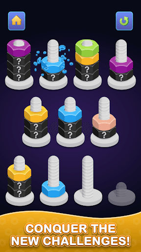 Nuts & Bolts - Color Sort Game screenshot 3 - screenshot