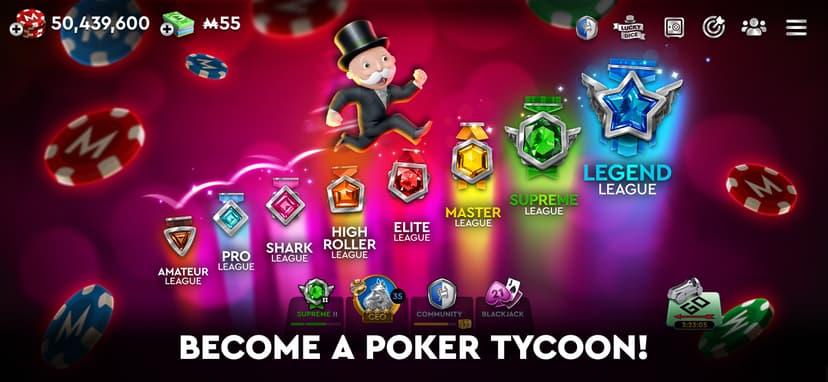MONOPOLY Poker - Texas Holdem screenshot 6 - screenshot