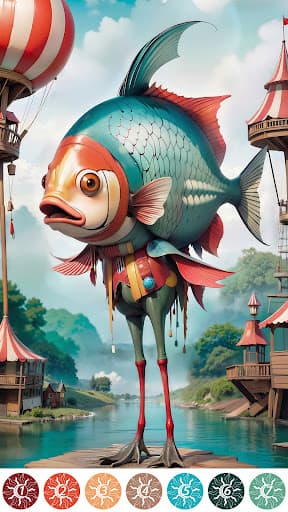 Surreal Color Paint By Number screenshot 5 - screenshot