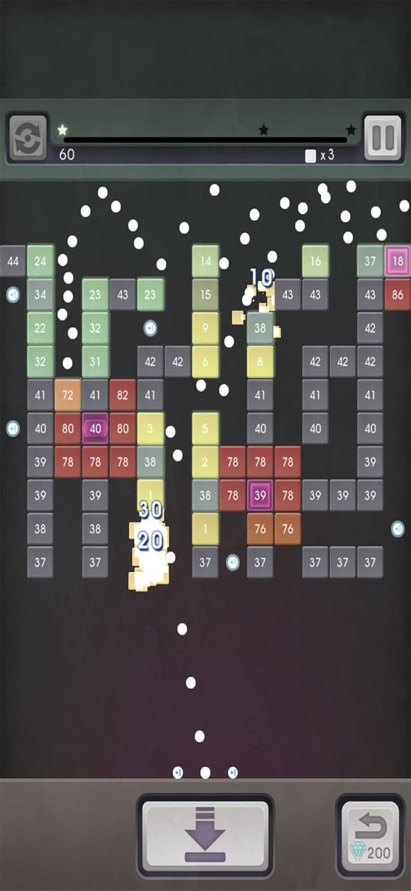Bricks Breaker Mission screenshot 2 - screenshot