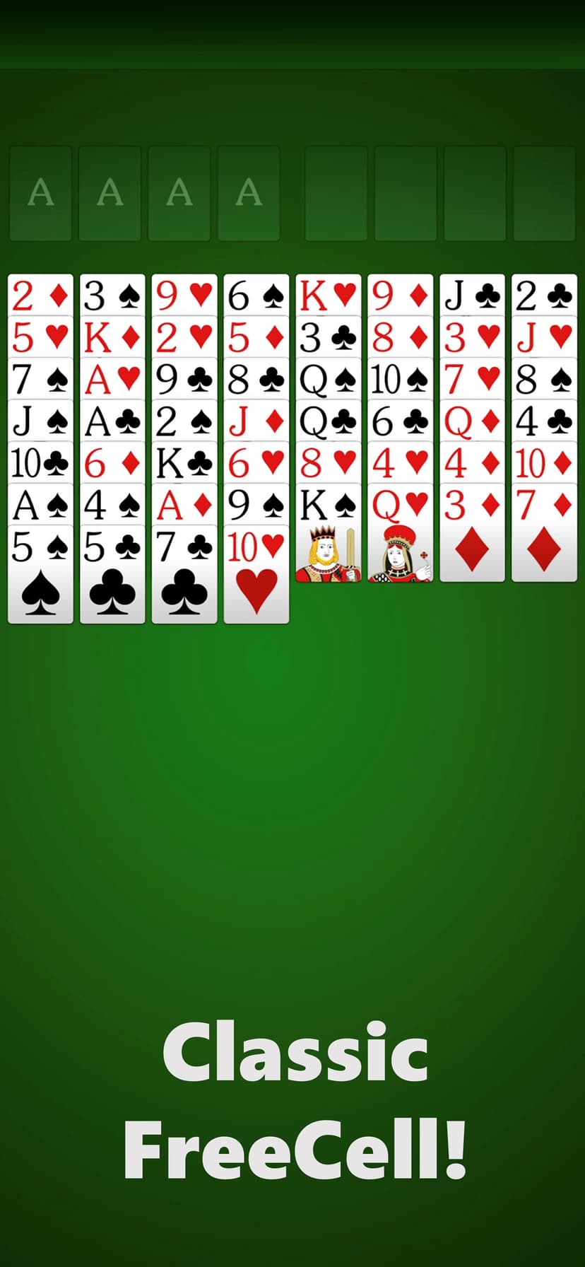 FreeCell Solitaire ‏‎ screenshot 2 - screenshot