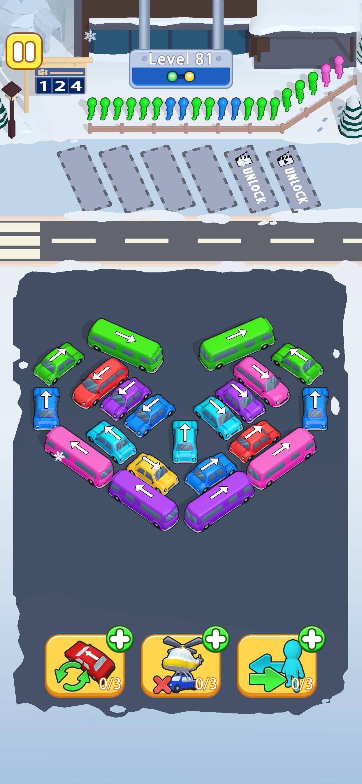 Traffic Jam - Color Match Game screenshot 1 - screenshot