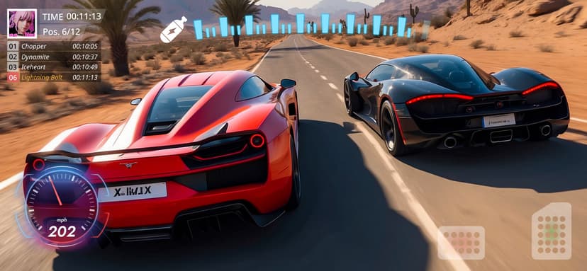 Nitro Rush: Car Racing Game screenshot 1 - screenshot