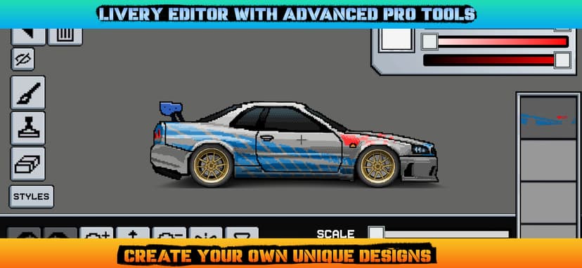 Drag Racing : Pixel X Racer screenshot 9 - screenshot