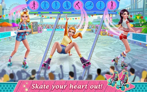 Roller Skating Girls screenshot 2 - screenshot