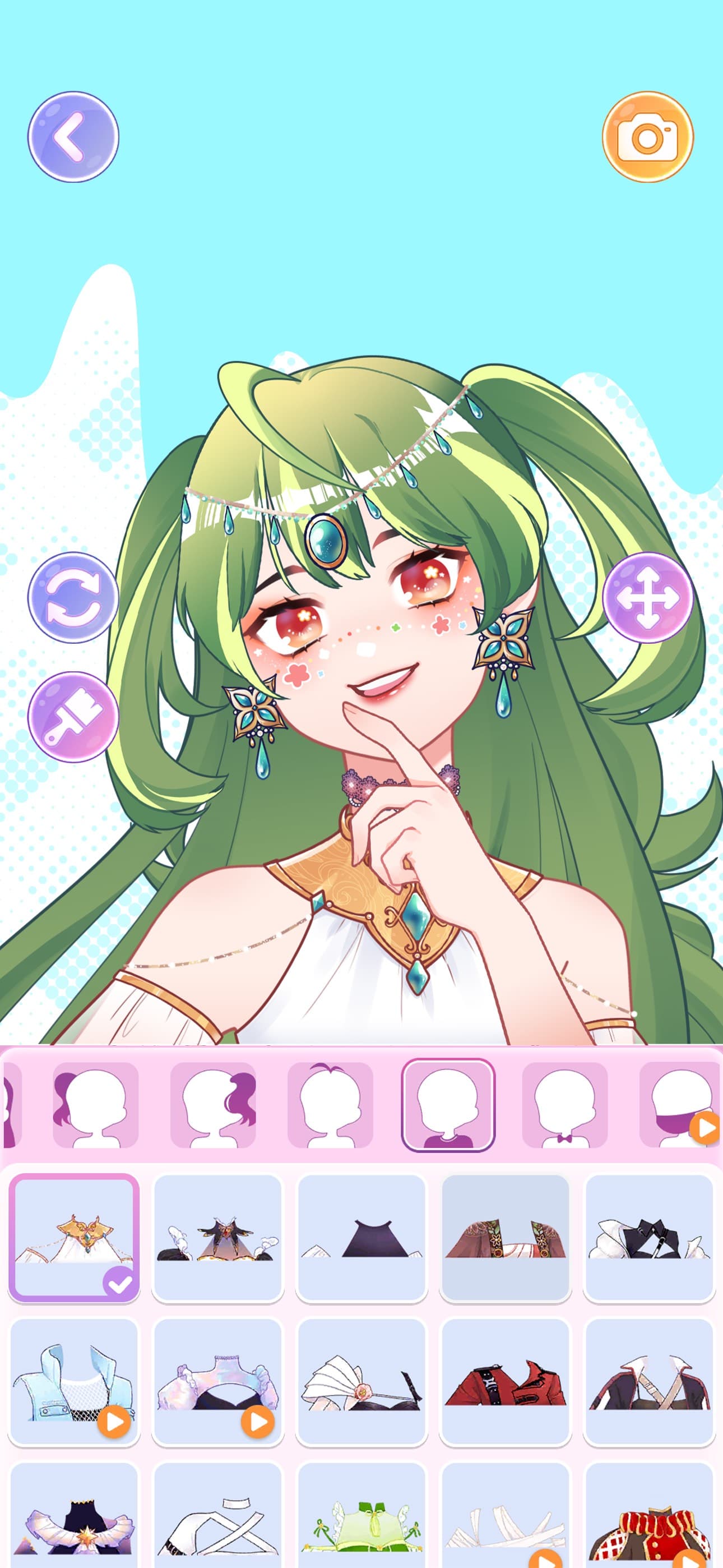 Anime Doll Avatar Maker Game screenshot 4 - screenshot