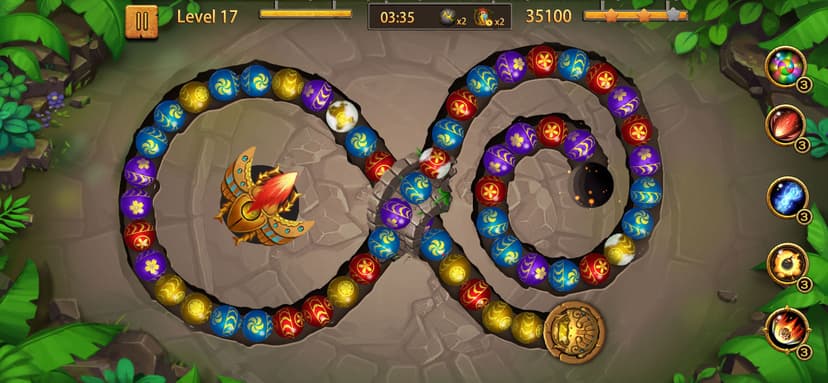Jungle Blast - Bubble Shooter screenshot 1 - screenshot