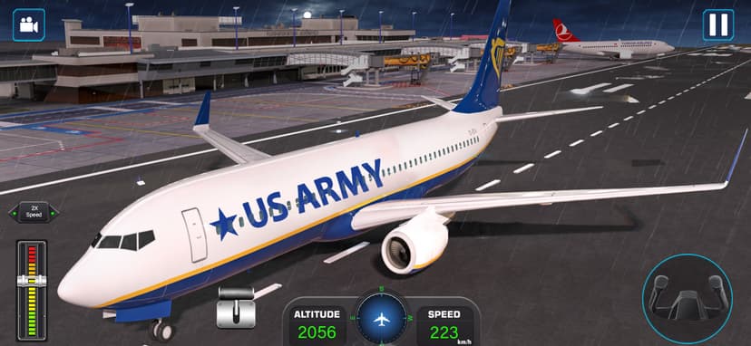 Airplane Flying Simulator 3D screenshot 5 - screenshot