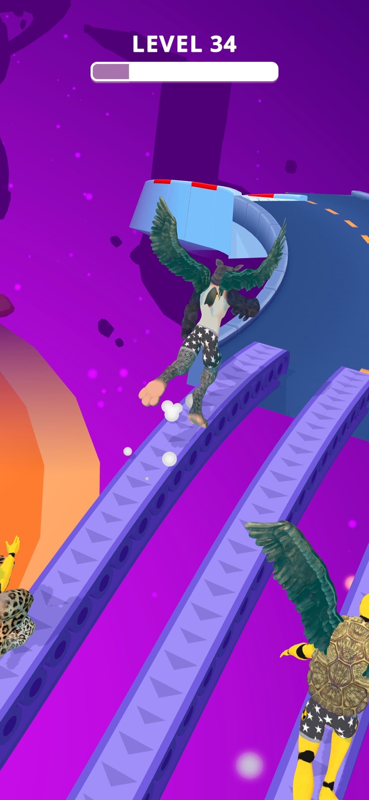 Merge Animals 3D - Mutant race screenshot 2 - screenshot