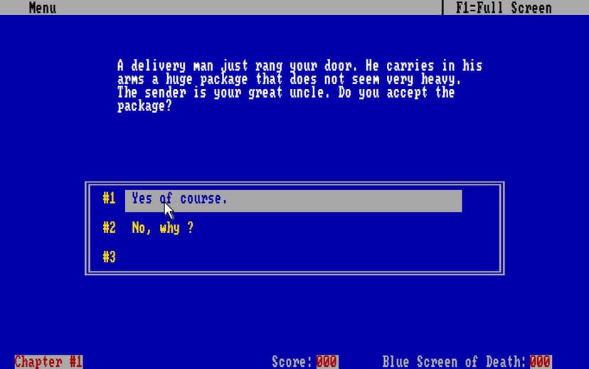 Null - screenshot