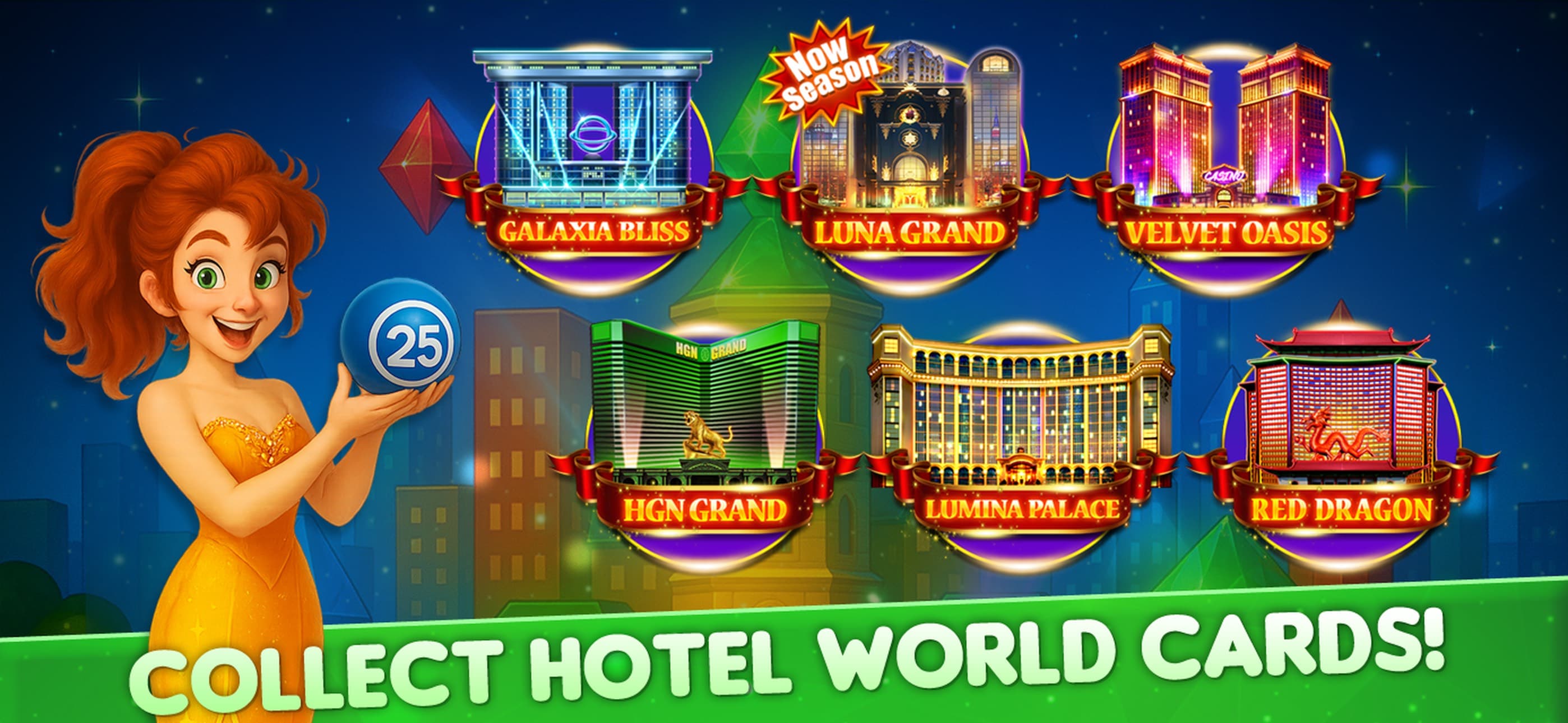 Bingo City 75: Bingo & Slots screenshot 3 - screenshot
