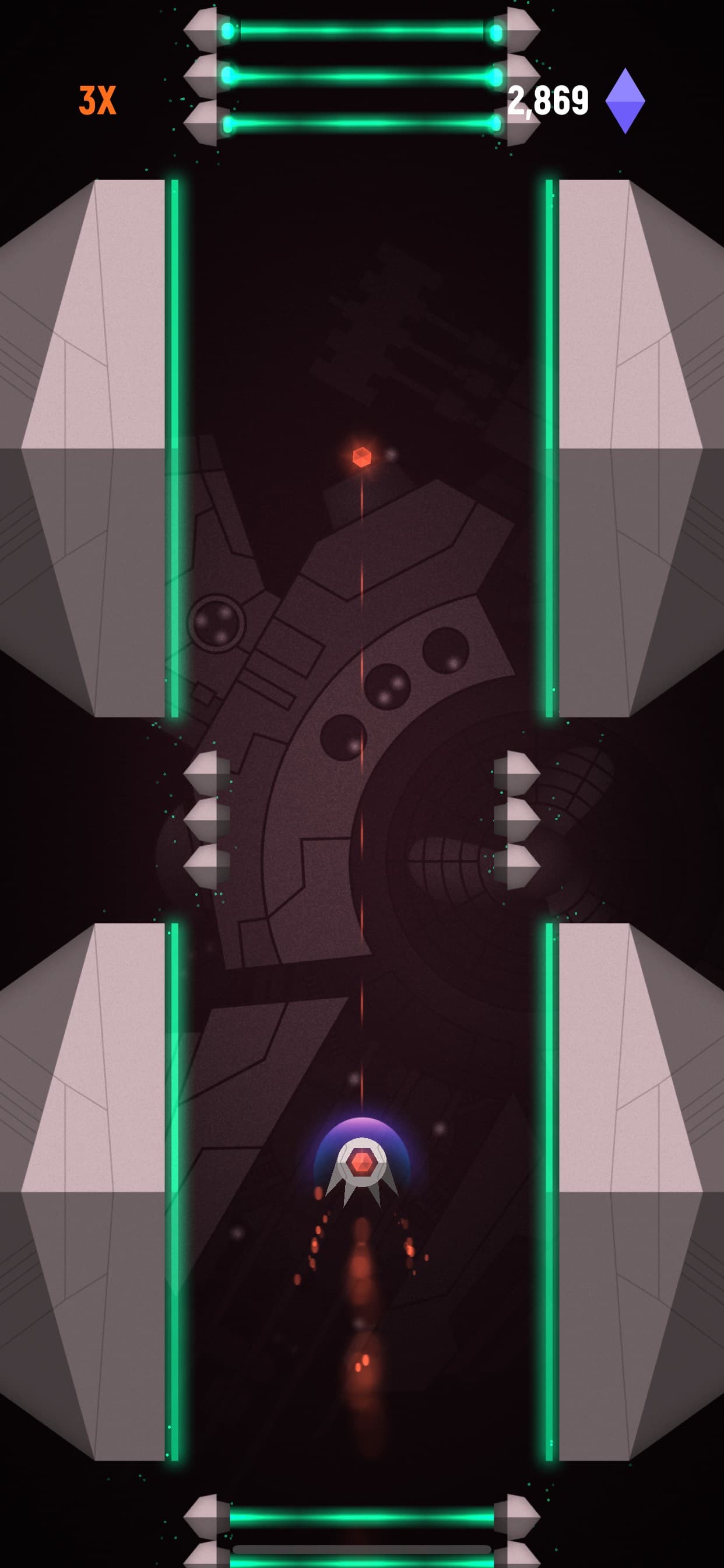 Jump Drive: Hyper Space Run screenshot 2 - screenshot