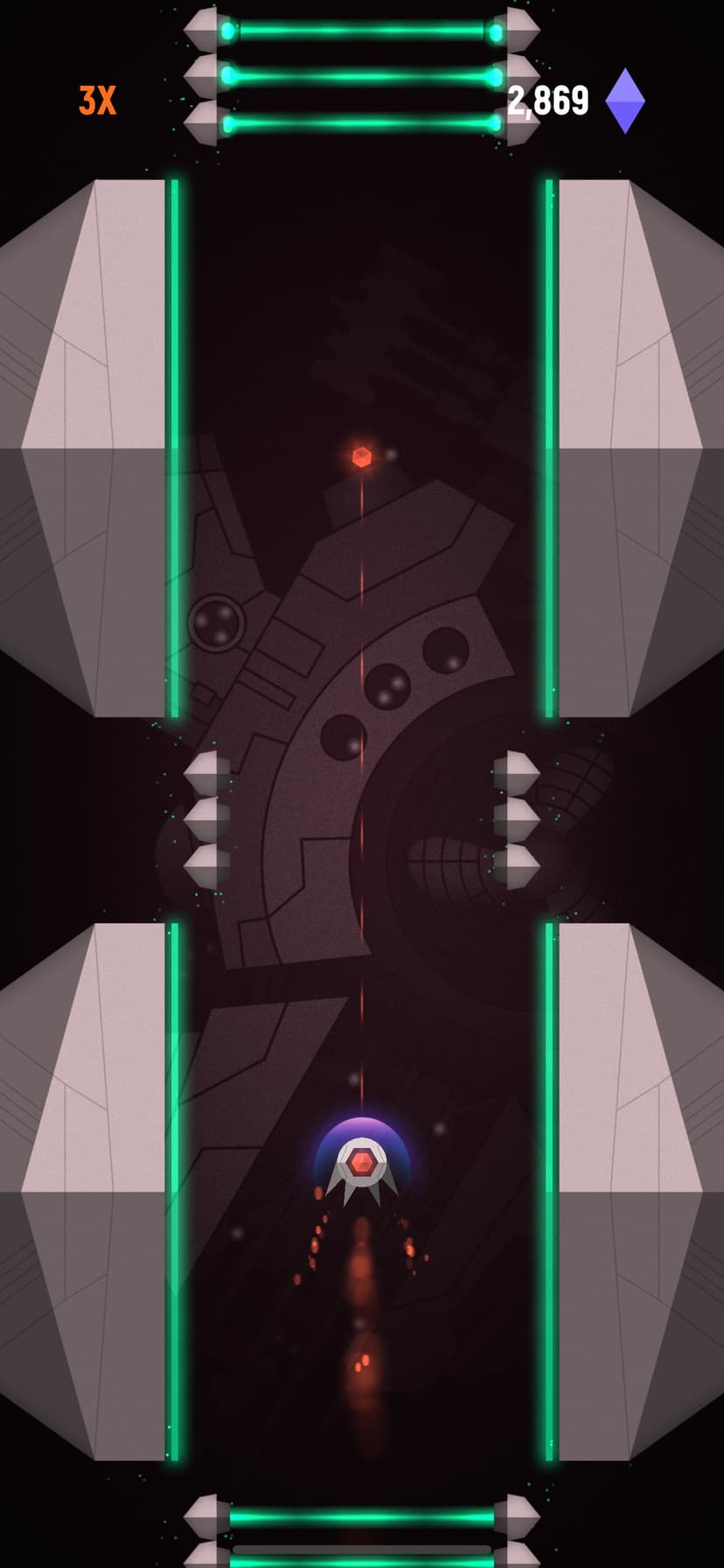 Jump Drive: Hyper Space Run screenshot 2 - screenshot