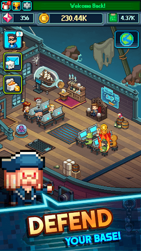 Tap Tap Evil: Idle Cash 8 bit screenshot 4 - screenshot