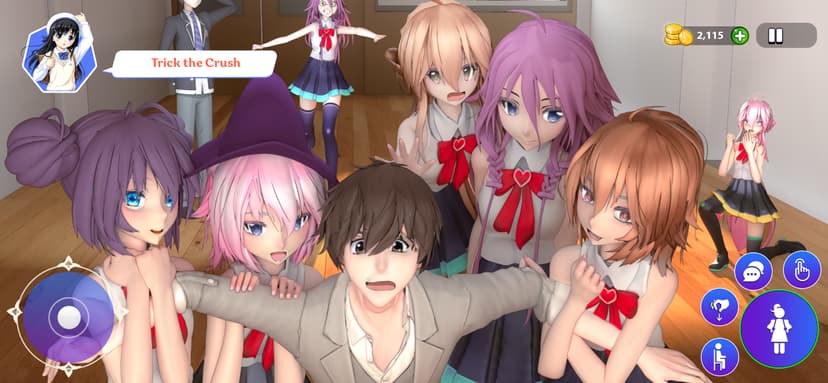 Anime Girl Life Simulator 3D screenshot 2 - screenshot