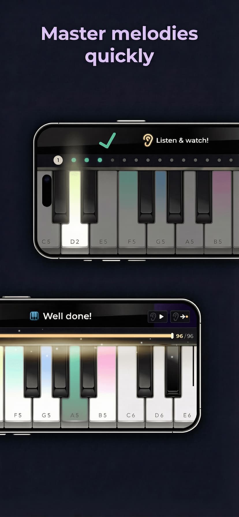 Piano - Keyboard Lesson & Game screenshot 3 - screenshot