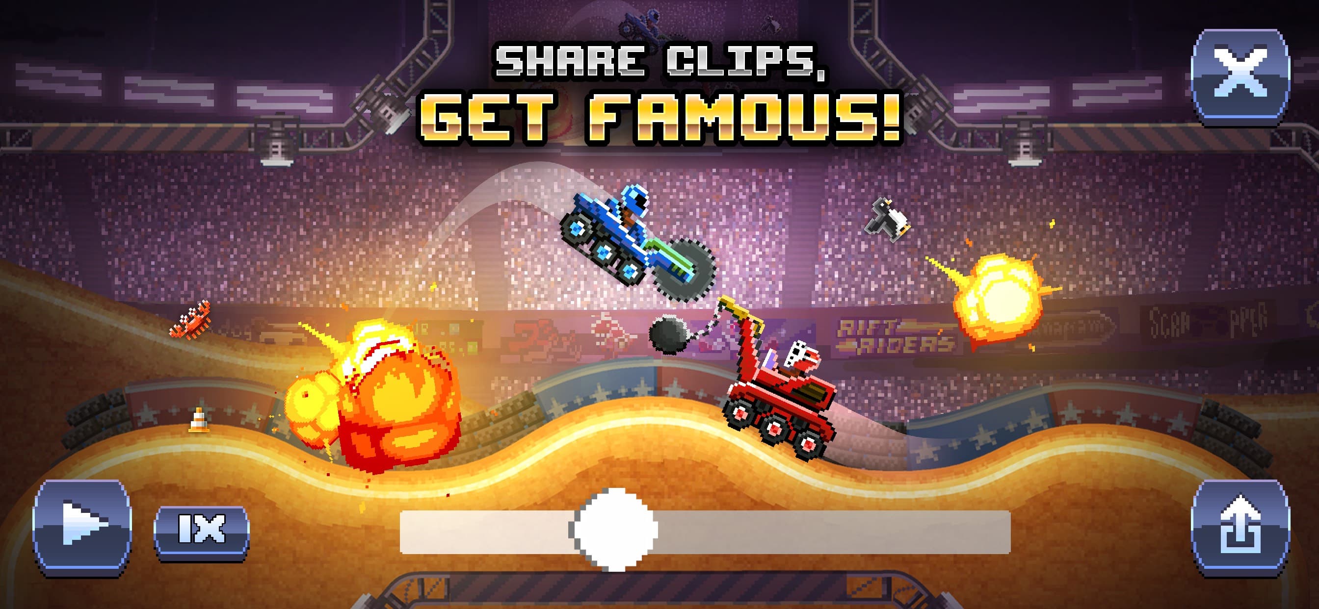 Drive Ahead! - Pixel Car Fight screenshot 6 - screenshot